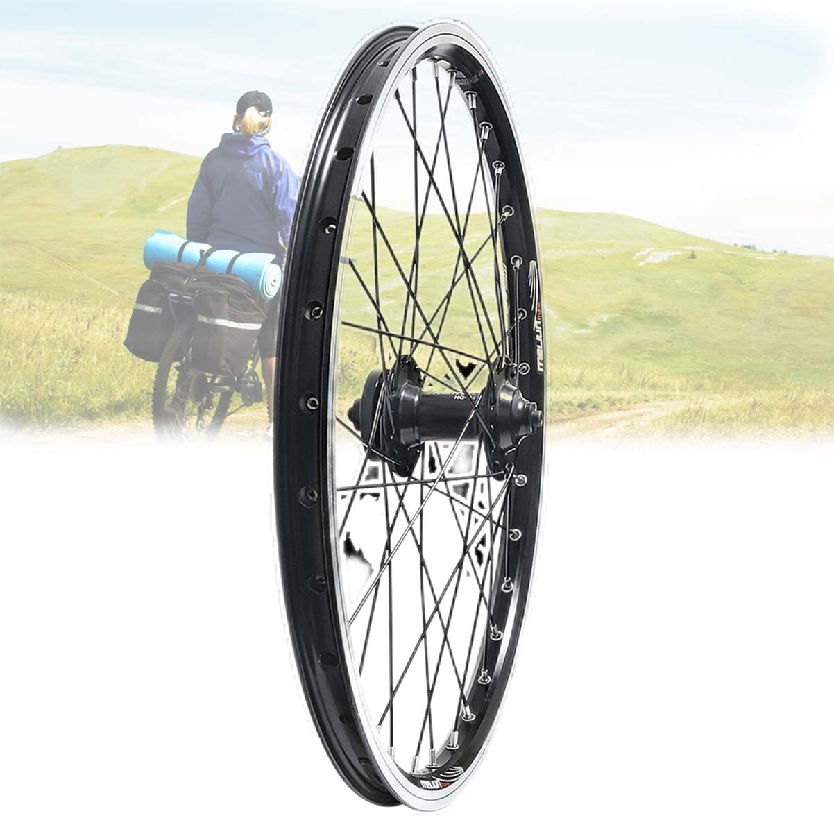 Amazon.co.jp: 自転車ホイールセット 20/26インチディスク/Vブレーキ